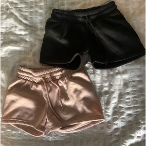 SHORT SWEATSHORTS- WORN ONLY A COUPLE TIMES